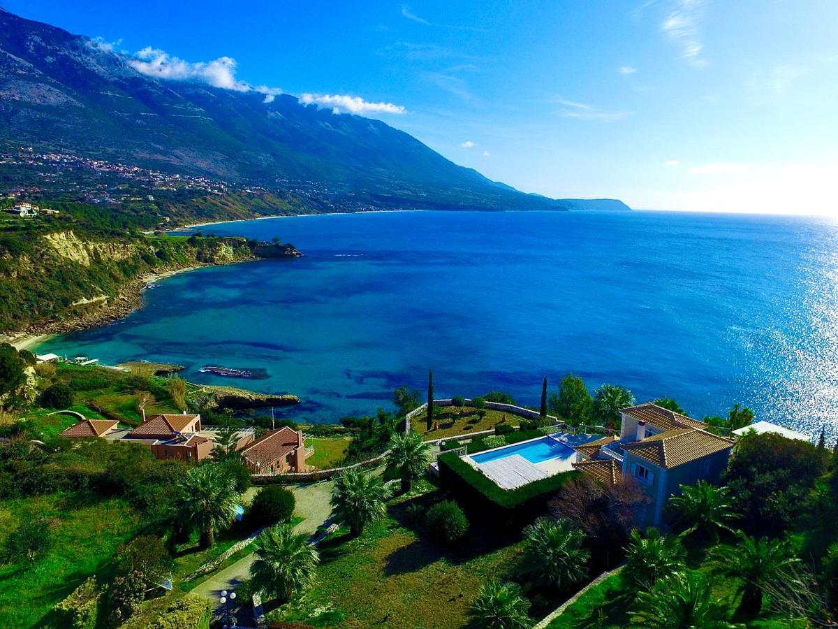 Villa Thalassa Kefaloniaprivatevillas Τραπεζάκι Εξωτερικό φωτογραφία